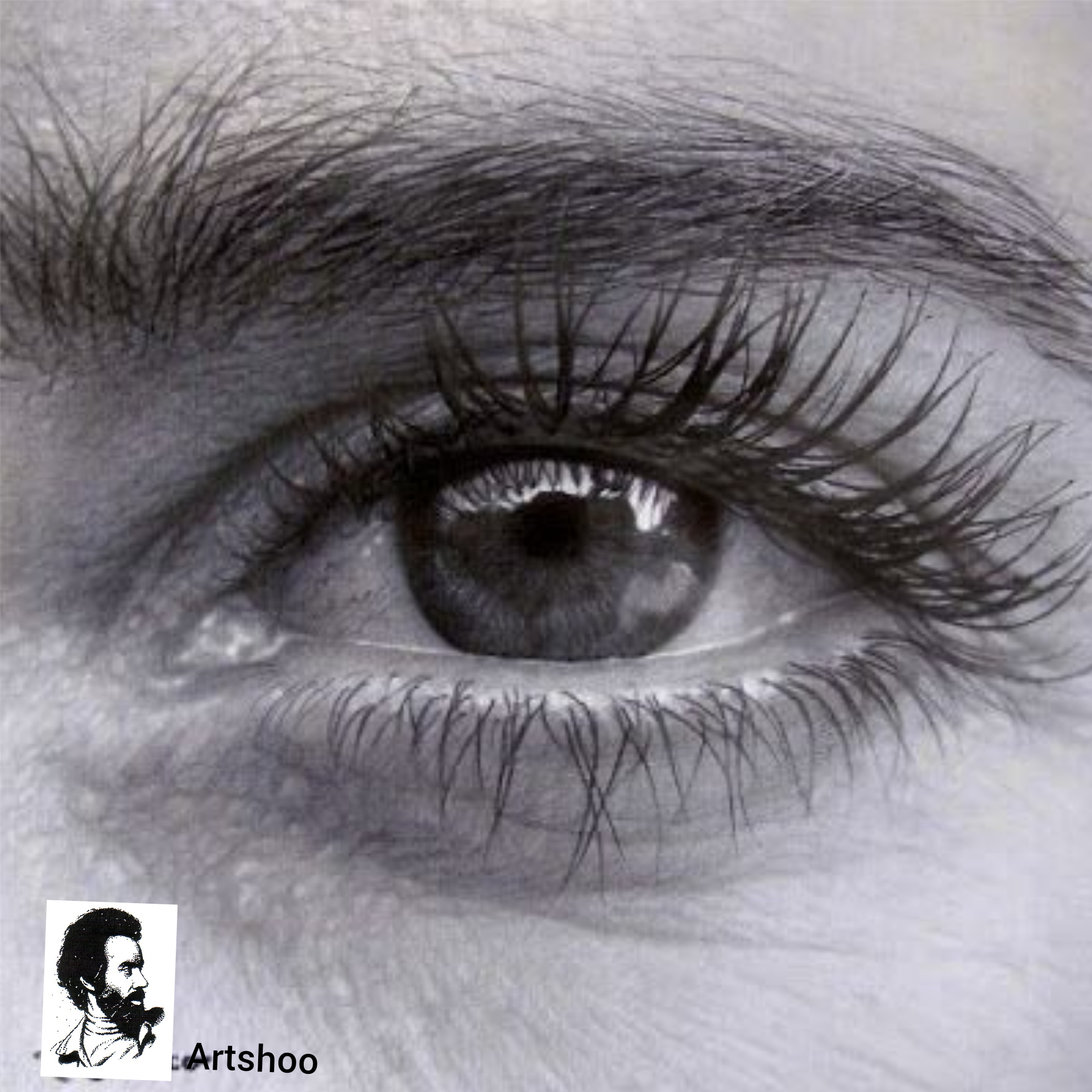 مدل سیاه قلم اورژینال